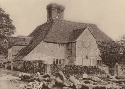 En Easebourne, cerca de Midhurst, West Sussex (foto en blanco y negro) de William Galsworthy Davie