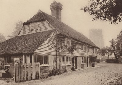 En Hawkhurst, Kent (foto en blanco y negro) de William Galsworthy Davie