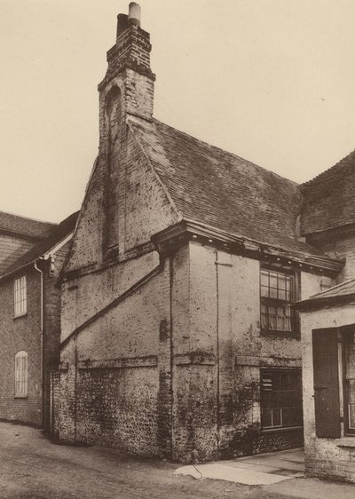 En Minster, Kent (foto en blanco y negro) de William Galsworthy Davie