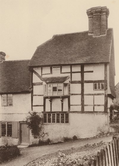 En Petworth, Sussex (foto en blanco y negro) de William Galsworthy Davie