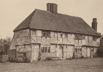 En Swanton Street, Kent (foto en blanco y negro) de William Galsworthy Davie