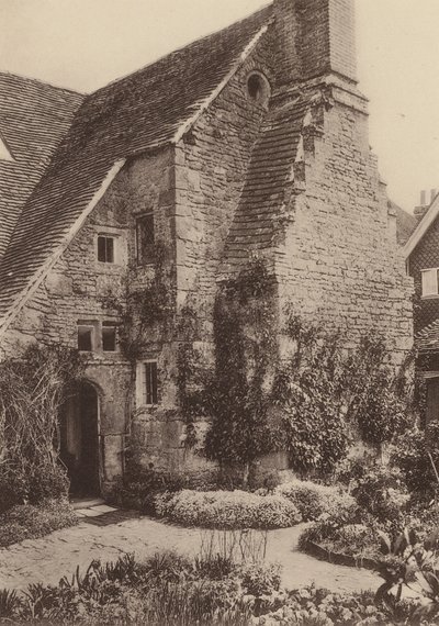 En Tillington, cerca de Petworth, West Sussex (foto en blanco y negro) de William Galsworthy Davie