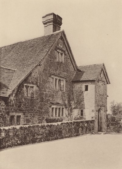 En Tillington, cerca de Petworth, West Sussex (foto en blanco y negro) de William Galsworthy Davie