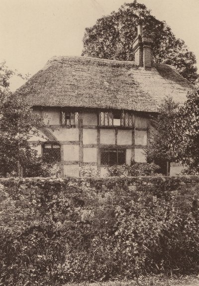 En West Burton, West Sussex (foto en blanco y negro) de William Galsworthy Davie
