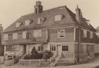 Church House, Goudhurst, Kent (foto en blanco y negro) de William Galsworthy Davie