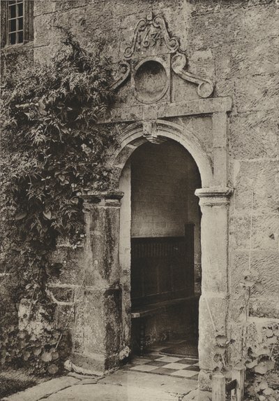 Puerta, "Batemans," Burwash, Sussex de William Galsworthy Davie