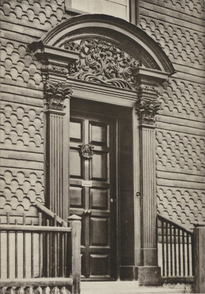 Puerta, Cranbrook, Kent (foto en b/n) de William Galsworthy Davie