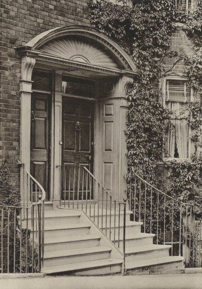 Puerta, High Street, Lewes, Sussex de William Galsworthy Davie