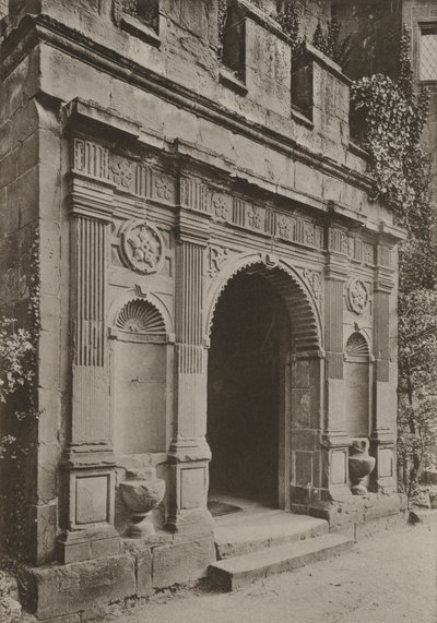 Puerta, Porche en la Casa de la Puerta, Kenilworth de William Galsworthy Davie