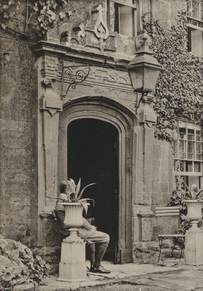 Puerta, The Lygon Arms, Broadway, Worcestershire de William Galsworthy Davie