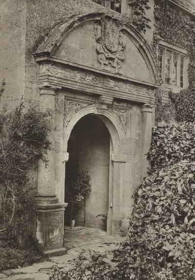Puerta, The Manor, Upper Swell, Gloucestershire de William Galsworthy Davie