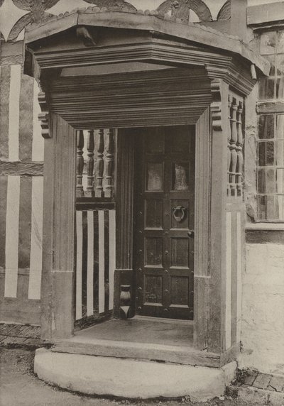 Puerta, La Casa del Medio, Mayfield, Sussex de William Galsworthy Davie