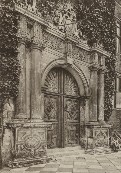 Puerta, La Puerta Norte, Hatfield House, Herts de William Galsworthy Davie