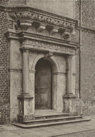 Puerta, El Ala Sur, Cobham Hall de William Galsworthy Davie