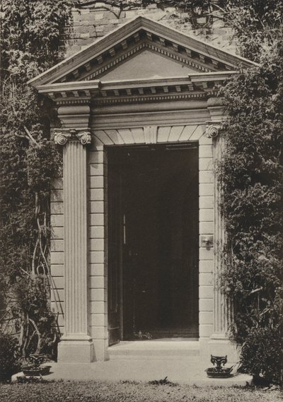Puerta, La Vicaría, Hailsham, Sussex de William Galsworthy Davie