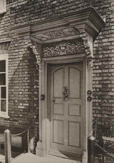 Puerta, West Street, Rye, Sussex de William Galsworthy Davie