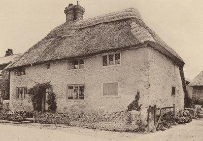 Farm House, Amberley, West Sussex (fotografía en blanco y negro) de William Galsworthy Davie