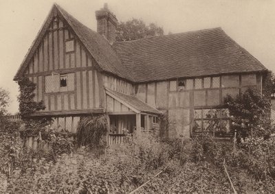 Horseshoe House, Beckley, Sussex (foto en blanco y negro) de William Galsworthy Davie