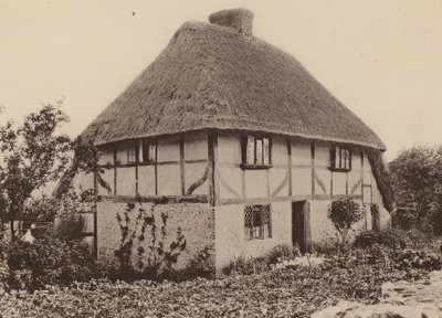 Rose Cottage, Pulborough, West Sussex (foto en blanco y negro) de William Galsworthy Davie