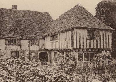 Swaylands, cerca de Penshurst, Kent (foto en blanco y negro) de William Galsworthy Davie