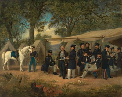 Zachary Taylor en Walnut Springs de William Garl Browne