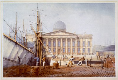La Aduana y el Edificio de Rentas, Liverpool, 1864 de William Gawin Herdman
