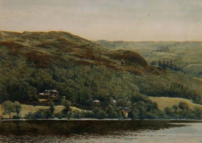 Vista de Brantwood, p.1881 de William Gersham Collingwood
