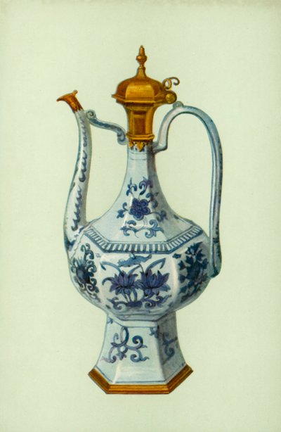 Jarra, Período de Wan Li, China, con Montura de Augsburgo de William Gibb