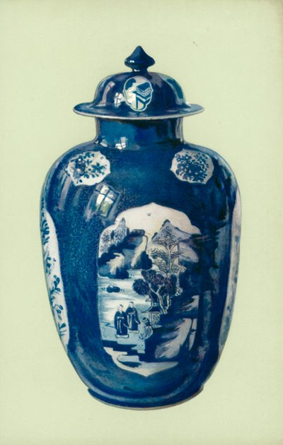 Jarra, "Azul y Blanco," China, Período de K
