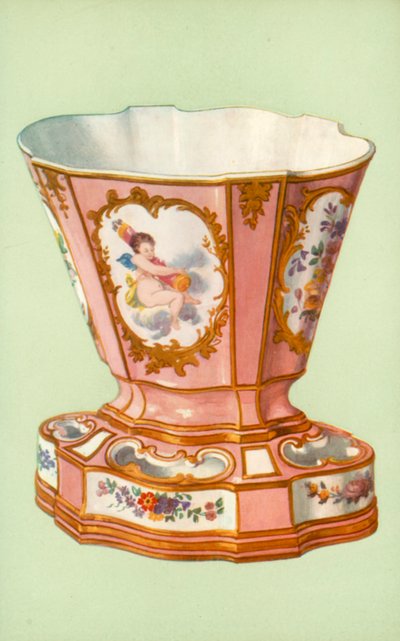 Jarrón, Sèvres, rosa Pompadour de William Gibb