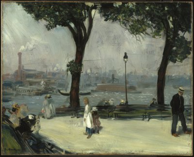 Parque East River de William Glackens