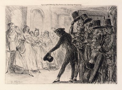 Aquí está nuestra música, e imagino que será de primera clase de William Glackens