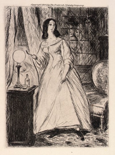 Sí, buena mamá, sí... voy a encerrar tu cuchara de plata de William Glackens