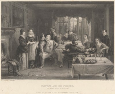 Falstaff y sus amigos de William Greatbach