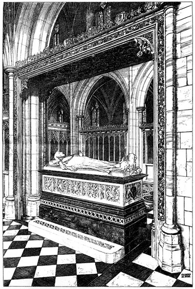 Monumento al difunto Duque de Westminster, Iglesia de Eccleston, Eccleston, Cheshire, 1902-1903 de William Griggs