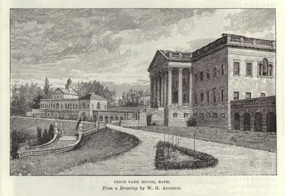 Casa Pior Park en Bath de William Grylls Addison