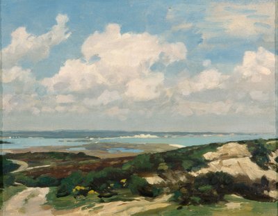 Paisaje (óleo sobre lienzo) de William Gunning King