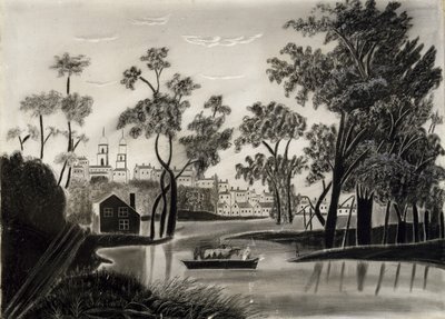 Escena pastoral, probablemente 1825-1850 de William Guy after Wall