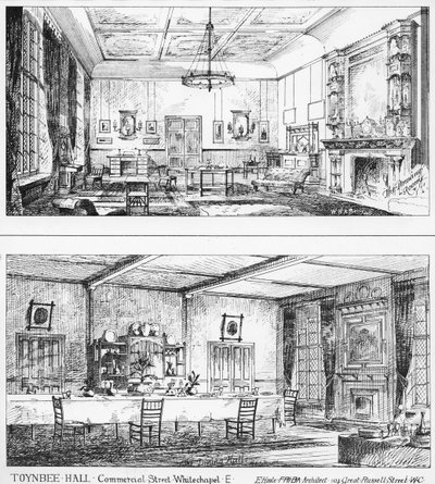 Interior de Toynbee Hall de William H Atkin Berry