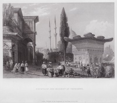 Fuente y Mercado en Tophanne de William H. Bartlett