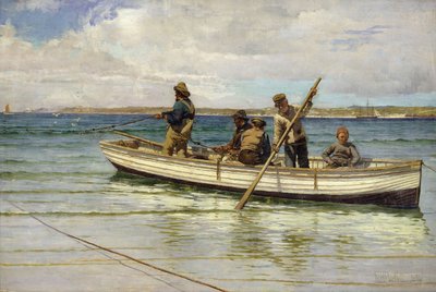 Recogiendo la pesca de William H. Bartlett