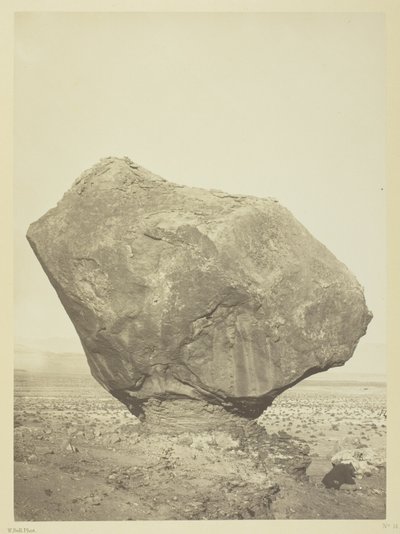 Roca encaramada, Rocker Creek, Arizona de William H. Bell