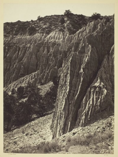 Escultura de lluvia, Cañón Salt Creek, Utah de William H. Bell
