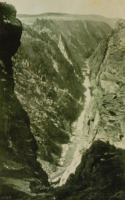 Los cañones de Colorado de William H. Jackson