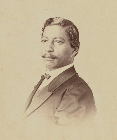 Carte-de-visite retrato de John W. Menard de William H. Leeson