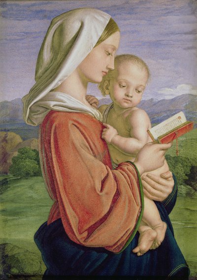 Madonna y el niño de William H. Patten