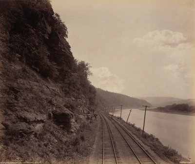 Rocas de la Catedral, Susquehanna cerca de Meshoppen de William H. Rau