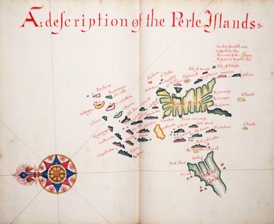 Descripción de las islas Perle de William Hack