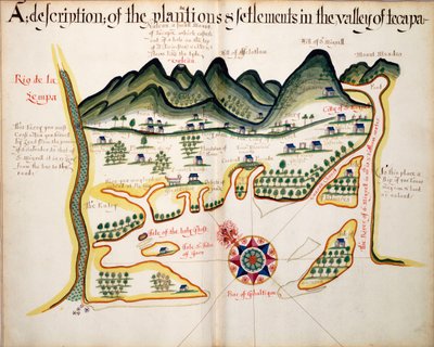 Descripción de las plantaciones y asentamientos del Valle de Tepaca de William Hack