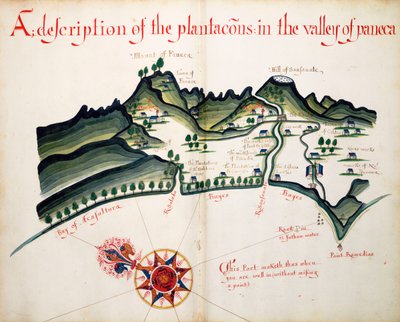 Descripción de las plantaciones del Valle de Paneca de William Hack